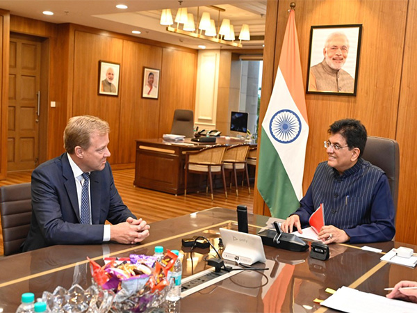 Union Minister Piyush Goyal meets Tim Archer, President & CEO of Lam Research. (Photo: X/@PiyushGoyal) Union Minister Piyush Goyal meets Tim Archer, President & CEO of Lam Research. (Photo: X/@PiyushGoyal)