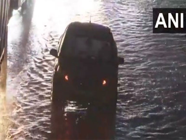 Waterlogged streets in Gurugram(Photo/ANI) Waterlogged streets in Gurugram(Photo/ANI)