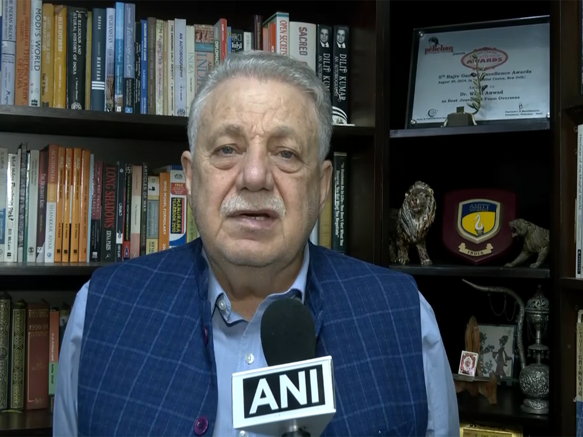 Waiel Awwad, West Asia Strategist and Journalist (ANI) Waiel Awwad, West Asia Strategist and Journalist (ANI)