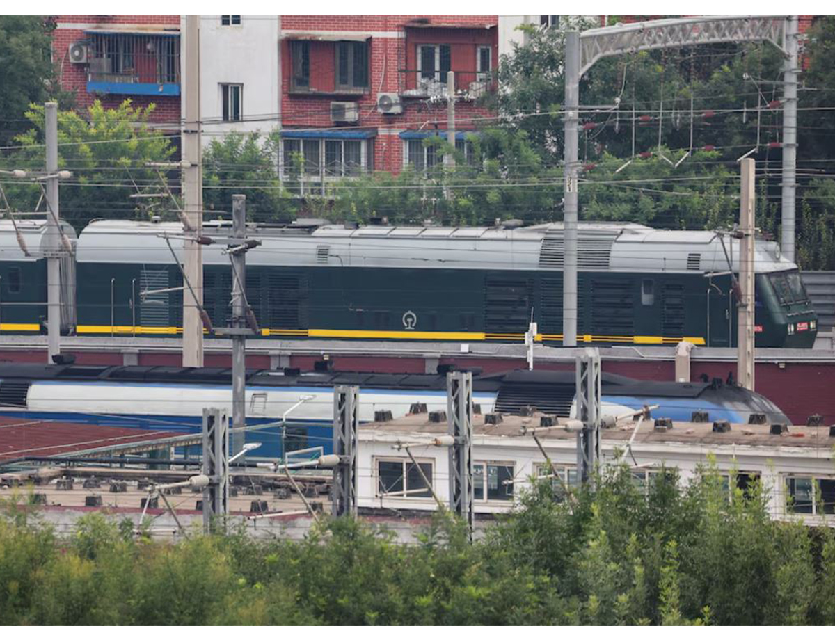 A train believed to be carrying North Korean leader Kim Jong Un arrives in Beijing (Image/Reuters) A train believed to be carrying North Korean leader Kim Jong Un arrives in Beijing (Image/Reuters)