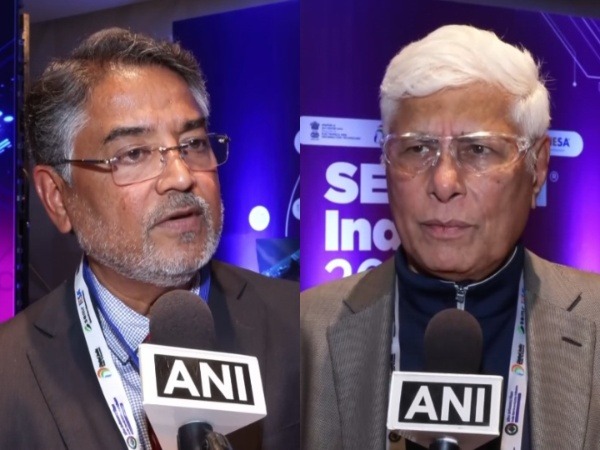 Nishith Desai, Founder and MD, Nishith Desai Associates (R) and Sriram Viswanathan, Founding Managing Partner at Celesta Capital (Photo/ANI) Nishith Desai, Founder and MD, Nishith Desai Associates (R) and Sriram Viswanathan, Founding Managing Partner at Celesta Capital (Photo/ANI)