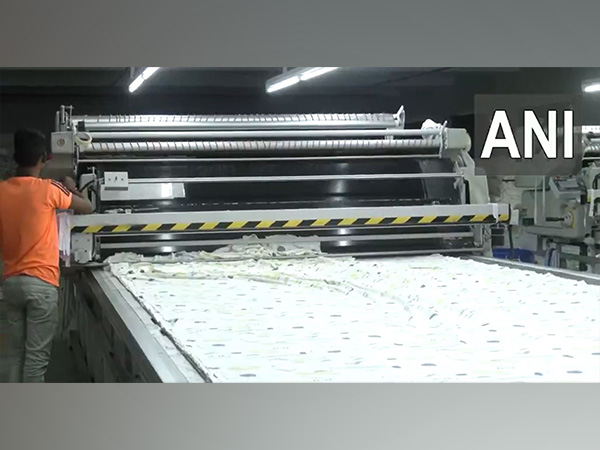 The thread and knitting industry in Tiruppur faces uncertainty due to the 50% tariffs imposed by the US (Photo/ANI) The thread and knitting industry in Tiruppur faces uncertainty due to the 50% tariffs imposed by the US (Photo/ANI)