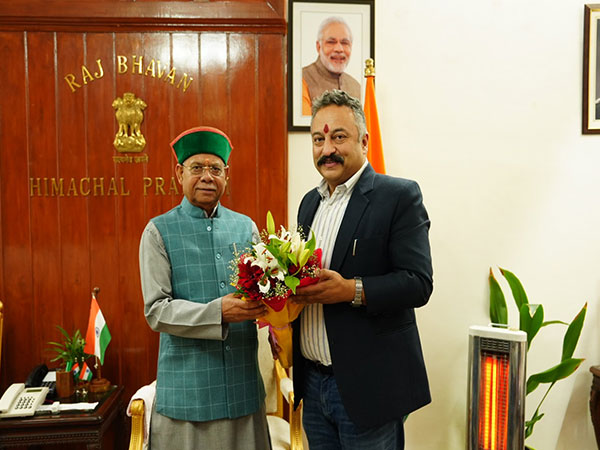 Himachal Pradesh Education Minister Rohit Thakur paid a courtesy call on Governor Shiv Pratap Shukla (Photo/Raj bhawan HP) Himachal Pradesh Education Minister Rohit Thakur paid a courtesy call on Governor Shiv Pratap Shukla (Photo/Raj bhawan HP)