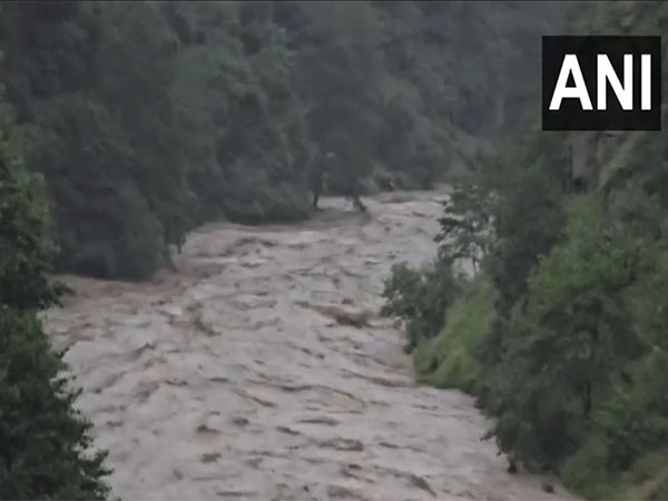 Incessant rains in J-K's Bhalesa and Doda (Photo/ANI) Incessant rains in J-K's Bhalesa and Doda (Photo/ANI)