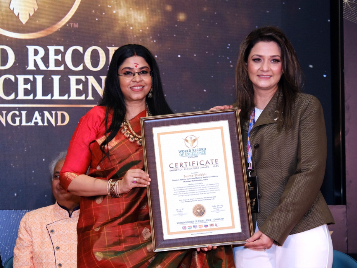 Dr. Sohini Sastri Felicitates 65 Eminent Personalities at the World Record of Excellence Award Ceremony in Mumbai Dr. Sohini Sastri Felicitates 65 Eminent Personalities at the World Record of Excellence Award Ceremony in Mumbai