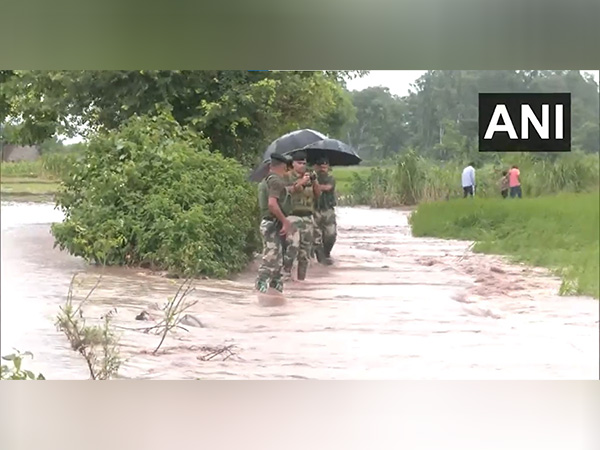 Chenab floods Garkhal village in JK's Akhnoor (File Photo/ANI) Chenab floods Garkhal village in JK's Akhnoor (File Photo/ANI)