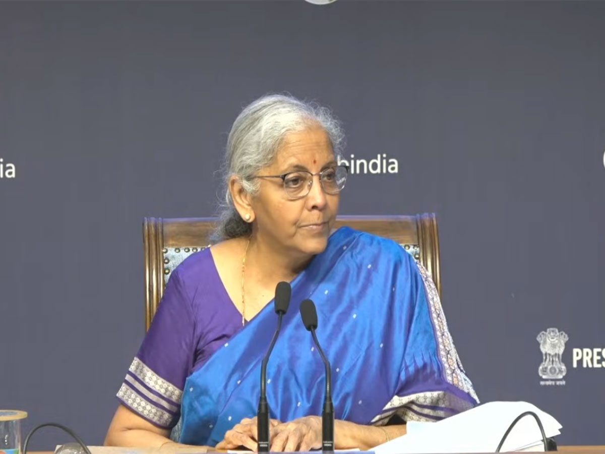 Union Finance Minister Nirmala Sitharaman (Photo/ANI) Union Finance Minister Nirmala Sitharaman (Photo/ANI)