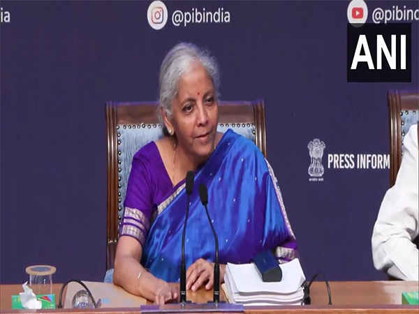 Finance Minister Nirmala Sitharaman (Photo/ANI) Finance Minister Nirmala Sitharaman (Photo/ANI)