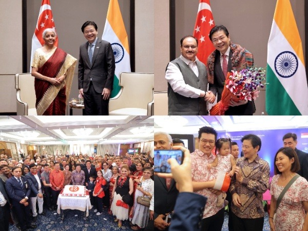 Singapore Prime Minister Lawrence Wong during his visit to New Delhi (Photo: X/@LawrenceWongST) Singapore Prime Minister Lawrence Wong during his visit to New Delhi (Photo: X/@LawrenceWongST)