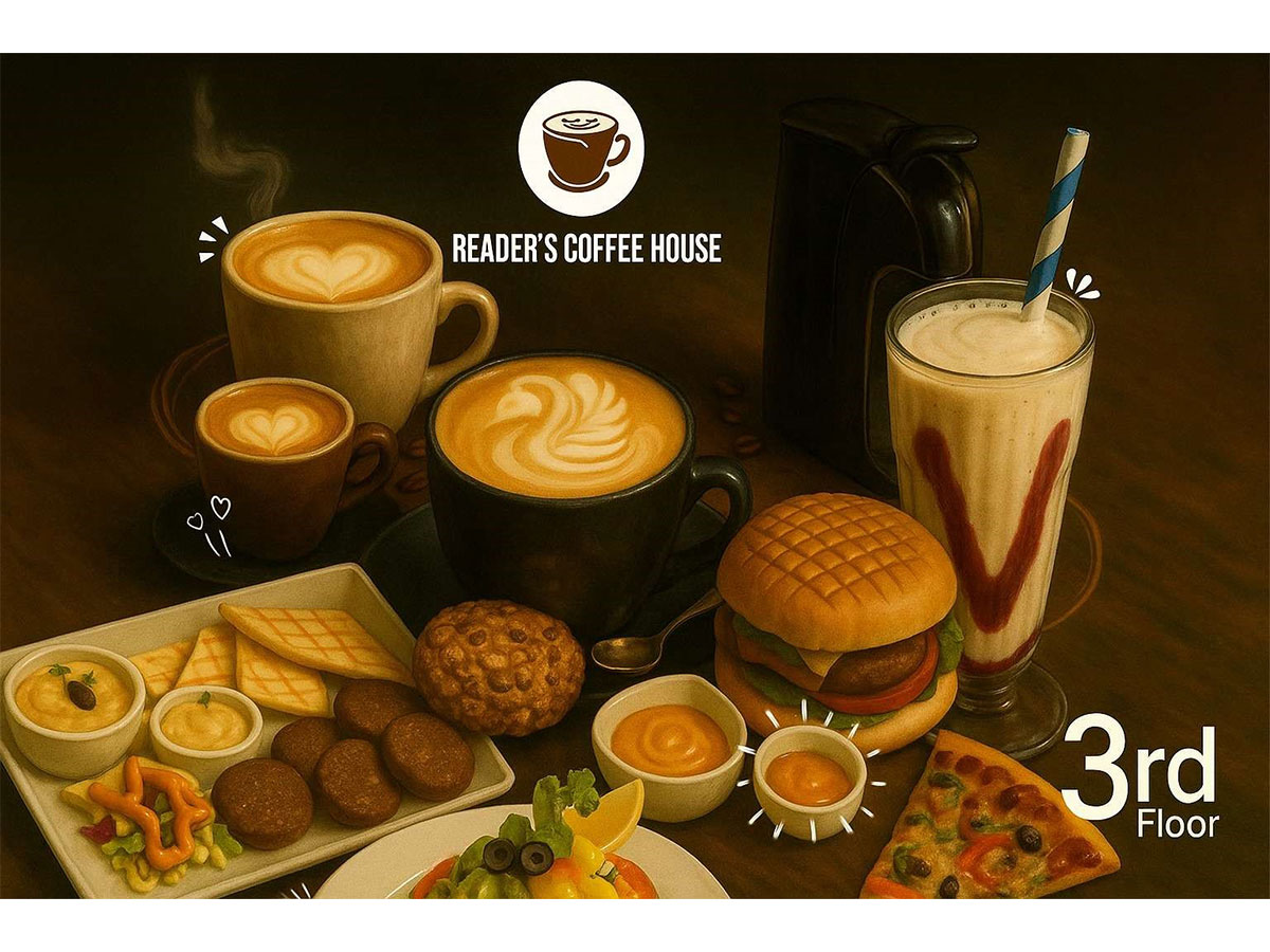 Reader’s Coffee House: The Best Café in Noida for Coffee & Food Lovers Reader’s Coffee House: The Best Café in Noida for Coffee & Food Lovers