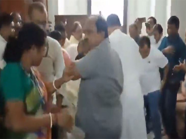 BJP MLAs at West Bengal Assembly (Photo/@SuvenduWB) BJP MLAs at West Bengal Assembly (Photo/@SuvenduWB)