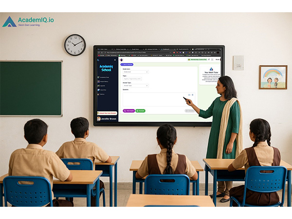 India Leads with Innovation as AcademIQ.io Brings AI to Every Classroom India Leads with Innovation as AcademIQ.io Brings AI to Every Classroom