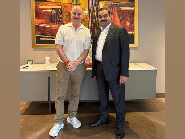 Anupam Kher meets Gautam Adani (Photo: X/@AnupamPKher) Anupam Kher meets Gautam Adani (Photo: X/@AnupamPKher)