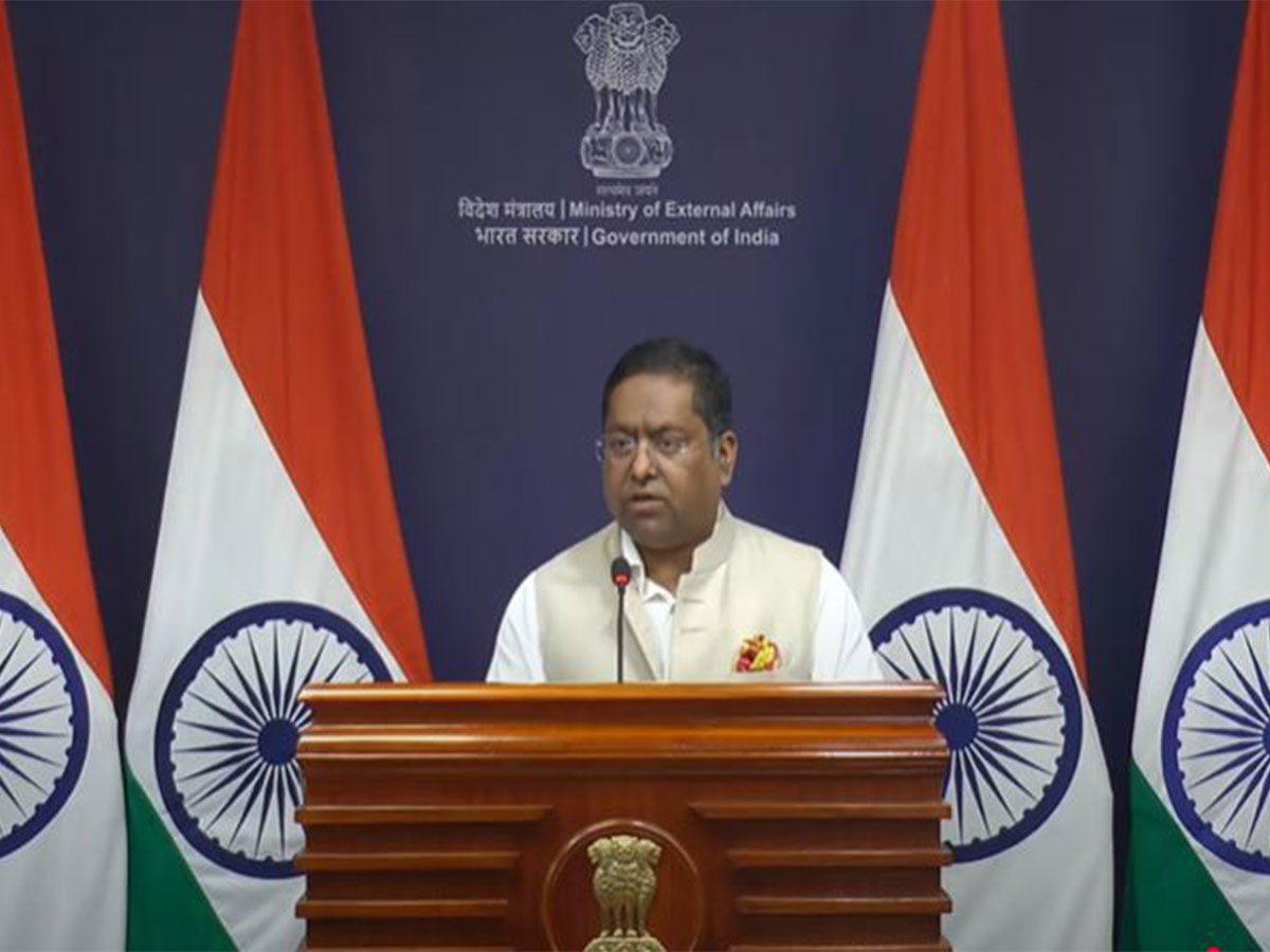Ministry of Externla Affairs spokesperson Randhir Jaiswal (Photo/MEA, YouTube) Ministry of Externla Affairs spokesperson Randhir Jaiswal (Photo/MEA, YouTube)