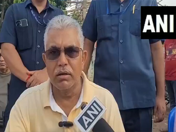Bharatiya Janata Party (BJP) leader Dilip Ghosh (Photo/ANI) Bharatiya Janata Party (BJP) leader Dilip Ghosh (Photo/ANI)