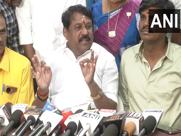 Tamil Nadu BJP chief Nainar Nagendran (Photo/ANI) Tamil Nadu BJP chief Nainar Nagendran (Photo/ANI)