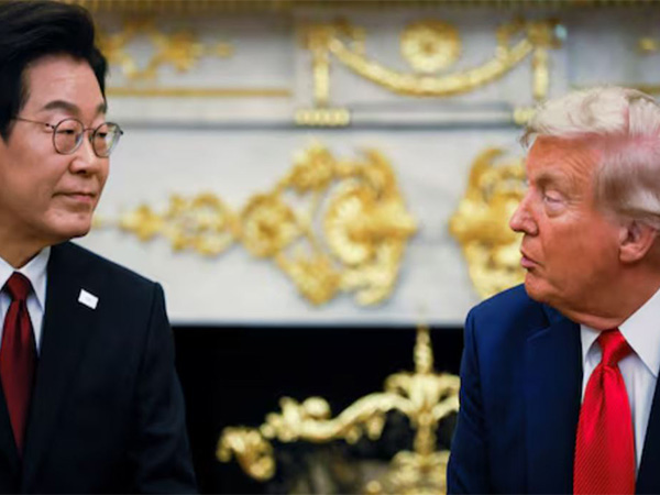 US President Donald Trump with South Korean President Lee Jae Myung (Image/Reuters) US President Donald Trump with South Korean President Lee Jae Myung (Image/Reuters)