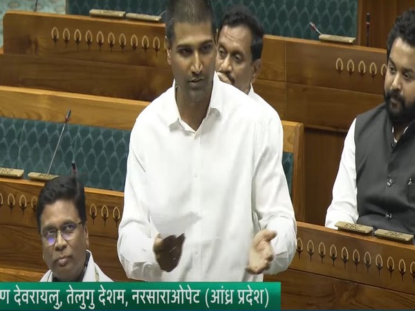 TDP MP Lavu Sri Krishna Devarayalu addressing the Lok Sabha (Photo credit: Sansad TV) TDP MP Lavu Sri Krishna Devarayalu addressing the Lok Sabha (Photo credit: Sansad TV)
