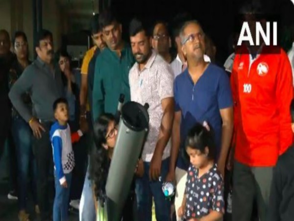 People watching Total Lunar Eclipse in Bengaluru (File Photo/ANI) People watching Total Lunar Eclipse in Bengaluru (File Photo/ANI)