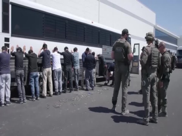 Arrest of workers from the Hyundai plant in Georgia (Photo/ Reuters) Arrest of workers from the Hyundai plant in Georgia (Photo/ Reuters)