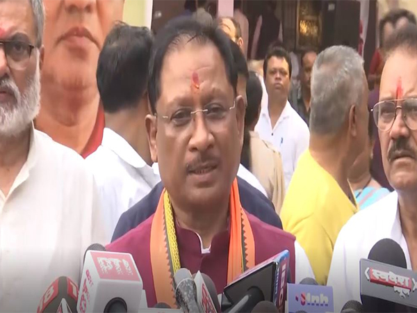 Chhattisgarh Chief Minister Vishnu Deo Sai (Photo/ANI) Chhattisgarh Chief Minister Vishnu Deo Sai (Photo/ANI)