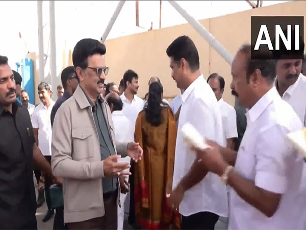 Tamil Nadu CM MK Stalin returns to Chennai after his one-week visit to England and Germany. (Photo/ANI) Tamil Nadu CM MK Stalin returns to Chennai after his one-week visit to England and Germany. (Photo/ANI)