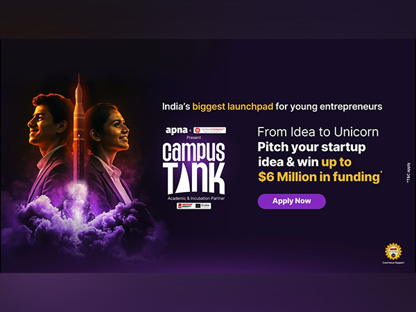 Apna.co Launches Campus Tank Nationwide with $6 Million Funding Pool for India’s Young Entrepreneurs Apna.co Launches Campus Tank Nationwide with $6 Million Funding Pool for India’s Young Entrepreneurs