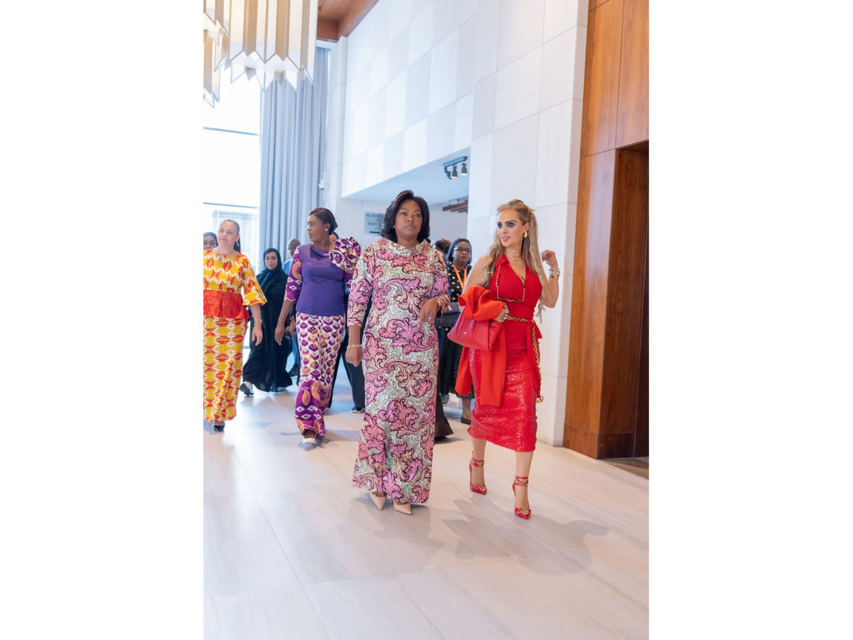 Senator Dr. Rasha Kelej, CEO of Merck Foundation with H.E. Dr. ANA DIAS LOURENÇO, First Lady of the Republic of Angola at the 7th Edition of Merck Foundation First Ladies Initiative Summit 2025 Senator Dr. Rasha Kelej, CEO of Merck Foundation with H.E. Dr. ANA DIAS LOURENÇO, First Lady of the Republic of Angola at the 7th Edition of Merck Foundation First Ladies Initiative Summit 2025