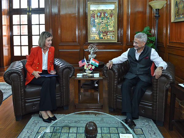 External Affairs Minister S Jaishankar with Governor of Iowa, Kim Reynolds (Image: X@DrSJaishankar) External Affairs Minister S Jaishankar with Governor of Iowa, Kim Reynolds (Image: X@DrSJaishankar)