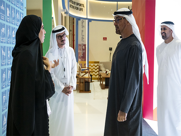 Open Masters Games Abu Dhabi 2026 unveil official wristband at ADIHEX (Image/WAM) Open Masters Games Abu Dhabi 2026 unveil official wristband at ADIHEX (Image/WAM)