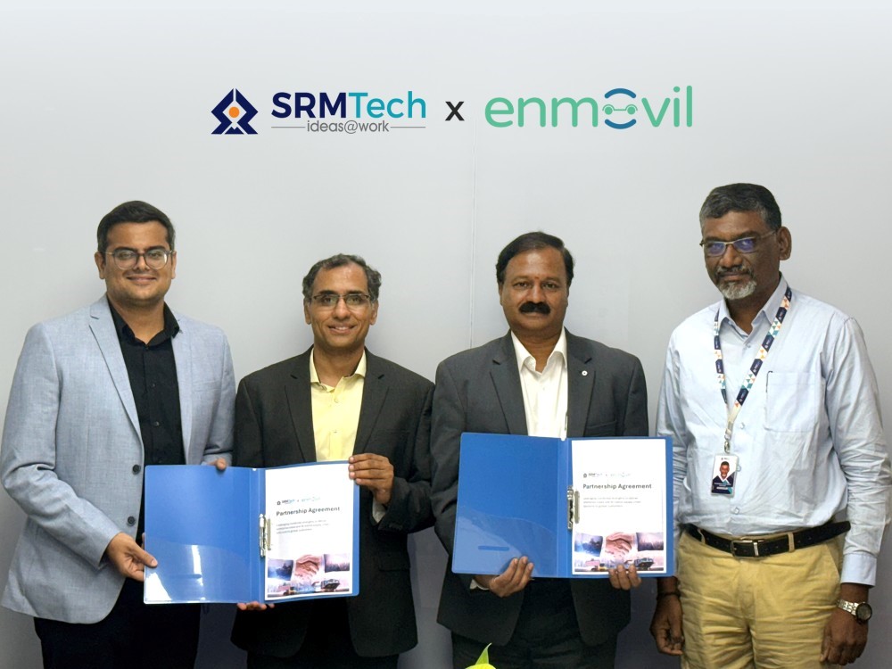 SRM Tech Signs Strategic Partnership Agreement with Enmovil to Accelerate AI-powered Digital Supply Chain Solutions SRM Tech Signs Strategic Partnership Agreement with Enmovil to Accelerate AI-powered Digital Supply Chain Solutions