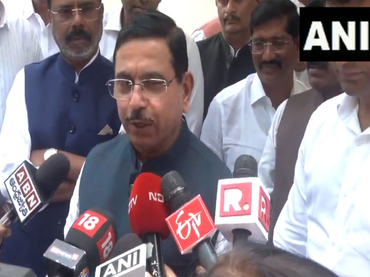 Union Minister Pralhad Joshi (Photo/ANI) Union Minister Pralhad Joshi (Photo/ANI)