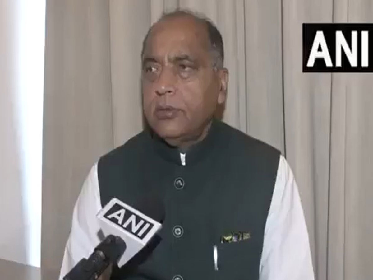 Himachal Pradesh, Leader of Opposition Jairam Thakur (Photo/ANI) Himachal Pradesh, Leader of Opposition Jairam Thakur (Photo/ANI)