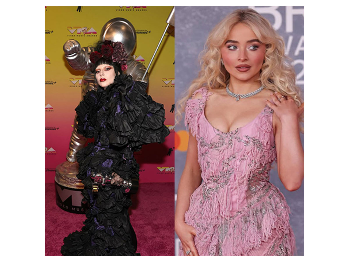 Lady Gaga and Sabrina Carpenter (Instagram) Lady Gaga and Sabrina Carpenter (Instagram)