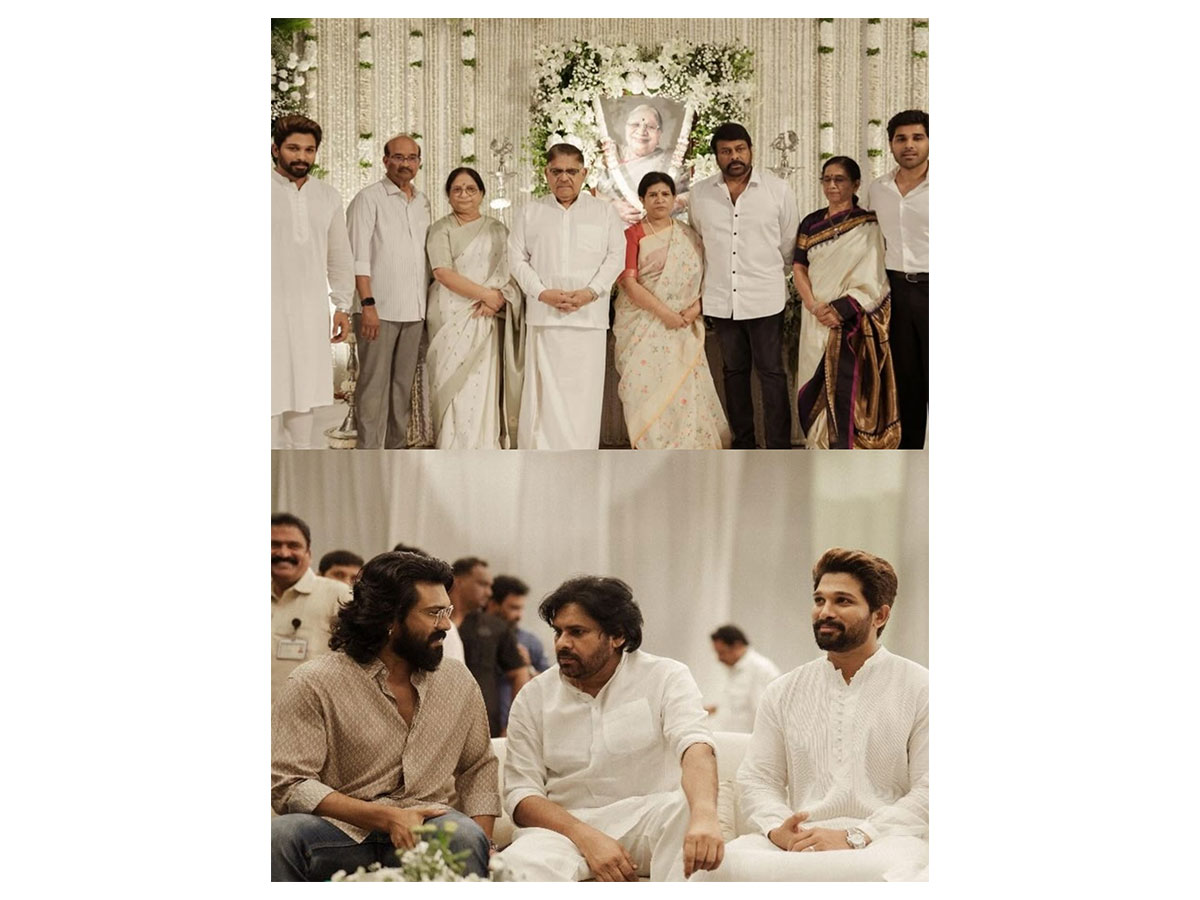 Allu Arjun's grandmother 'Pedda Karma' (Image: Instagram) Allu Arjun's grandmother 'Pedda Karma' (Image: Instagram)