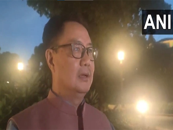 Union Minister Kiren Rijiju (Photo/ANI) Union Minister Kiren Rijiju (Photo/ANI)