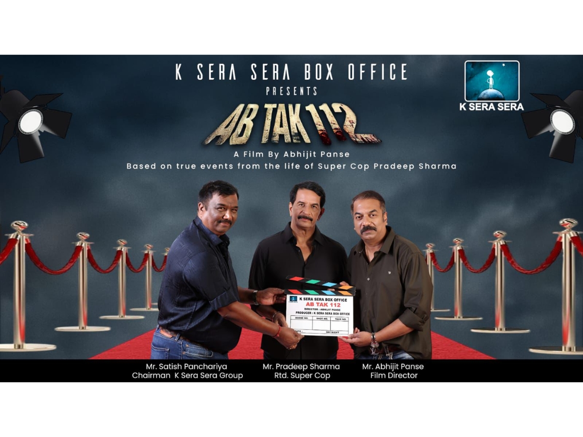 Satish Panchariya & K Sera Sera Announce Ab Tak 112, Crime Drama Biopic on Encounter Cop Pradeep Sharma Satish Panchariya & K Sera Sera Announce Ab Tak 112, Crime Drama Biopic on Encounter Cop Pradeep Sharma