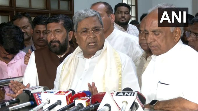 Karnataka Chief Minister Siddaramaiah (Photo/ANI) Karnataka Chief Minister Siddaramaiah (Photo/ANI)