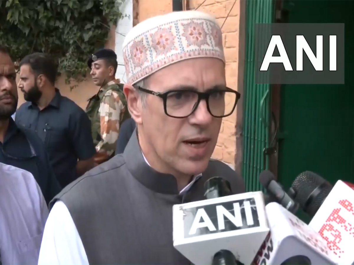 Jammu and Kashmir Chief Minister Omar Abdullah (Photo/ANI) Jammu and Kashmir Chief Minister Omar Abdullah (Photo/ANI)