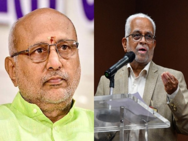 NDA VP nominee CP Radhakrishnan (L) and opposition candidate B Sudershan Reddy (R) (Photo: Chirag Paswan/X and ANI) NDA VP nominee CP Radhakrishnan (L) and opposition candidate B Sudershan Reddy (R) (Photo: Chirag Paswan/X and ANI)