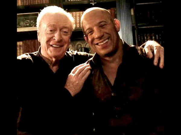 Michael Caine, Vin Diesel (Image: Instagram) Michael Caine, Vin Diesel (Image: Instagram)