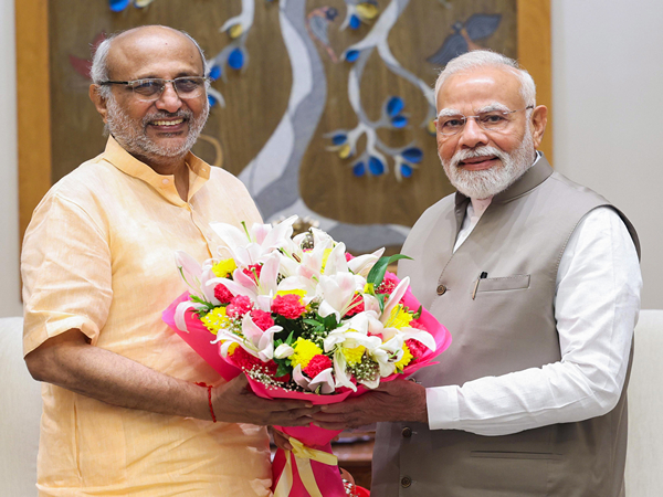 Newly elected Vice President CP Radhakrishnan (L) and PM Narendra Modi (R) (Photo: ANI) Newly elected Vice President CP Radhakrishnan (L) and PM Narendra Modi (R) (Photo: ANI)