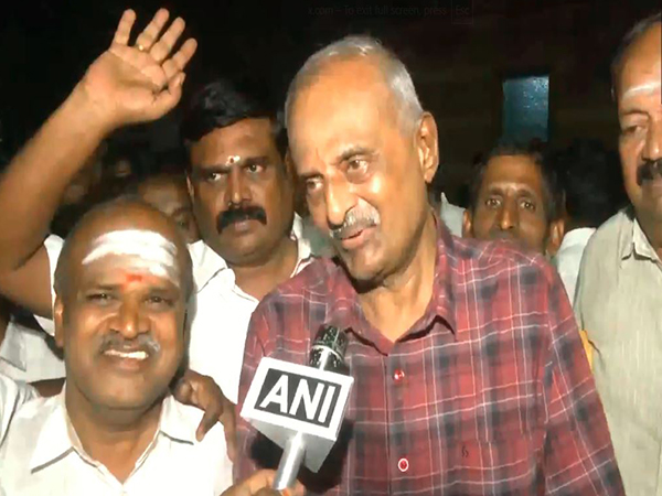 CP Kumaresh, brother of CP Radhakrishnan (Photo/ANI) CP Kumaresh, brother of CP Radhakrishnan (Photo/ANI)