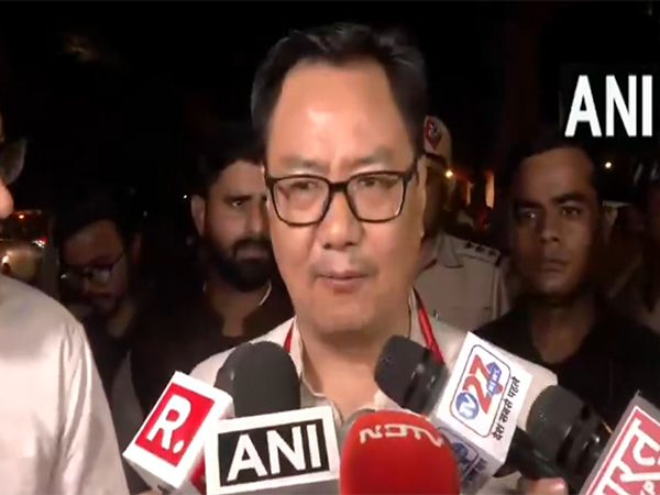 Union Minister Kiren Rijiju (Photo/ANI) Union Minister Kiren Rijiju (Photo/ANI)
