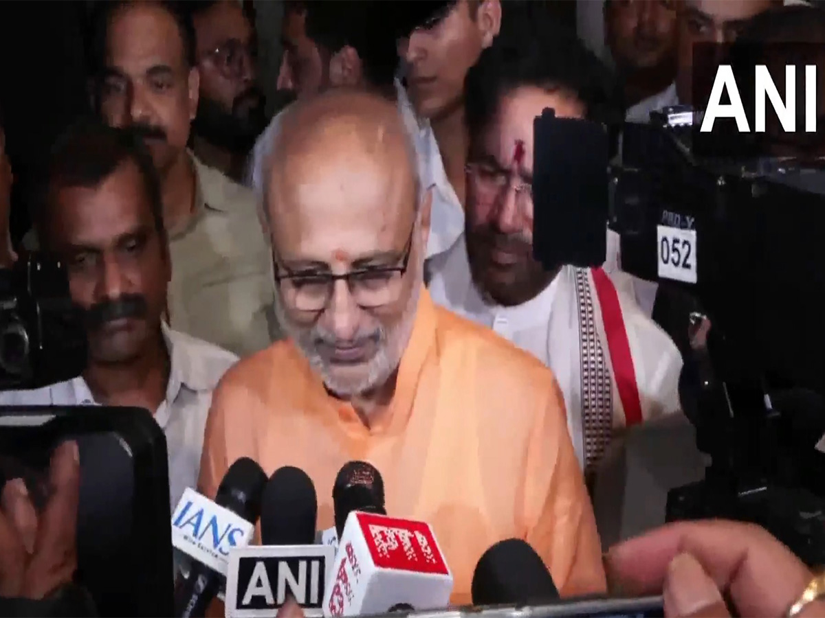 Vice President-elect CP Radhakrishnan (Photo/ANI) Vice President-elect CP Radhakrishnan (Photo/ANI)