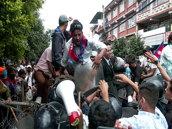 Protests in Nepal (File Photo/ANI) Protests in Nepal (File Photo/ANI)