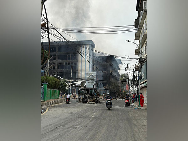 The aftermath of the GenZ violence in Kathmandu (Photo/ANI) The aftermath of the GenZ violence in Kathmandu (Photo/ANI)