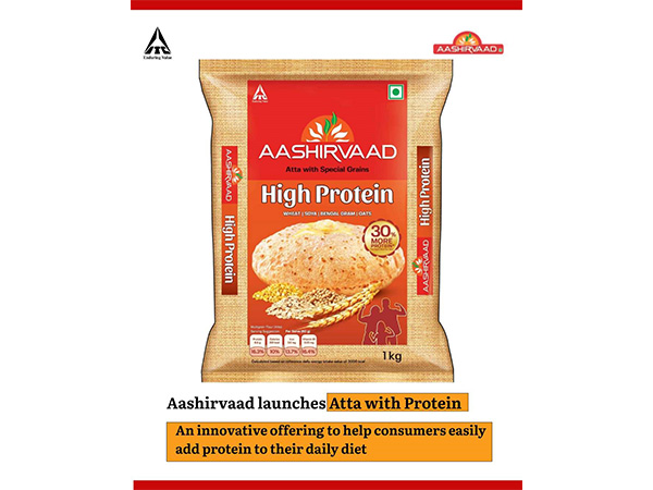 ITC Aashirvaad Launches Atta with High Protein – Just 3 Rotis Fulfill ~25% of Daily Protein Requirement ITC Aashirvaad Launches Atta with High Protein – Just 3 Rotis Fulfill ~25% of Daily Protein Requirement