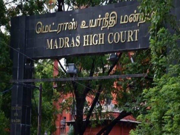 Madras High Court (File Photo/ANI) Madras High Court (File Photo/ANI)