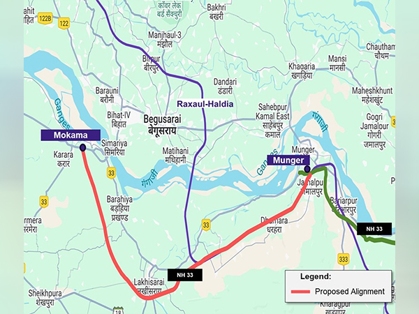 Cabinet approves construction of 4-lane greenfield access-controlled Mokama-Munger section of the Buxar-Bhagalpur High-Speed Corridor in Bihar (Image: PIB) Cabinet approves construction of 4-lane greenfield access-controlled Mokama-Munger section of the Buxar-Bhagalpur High-Speed Corridor in Bihar (Image: PIB)